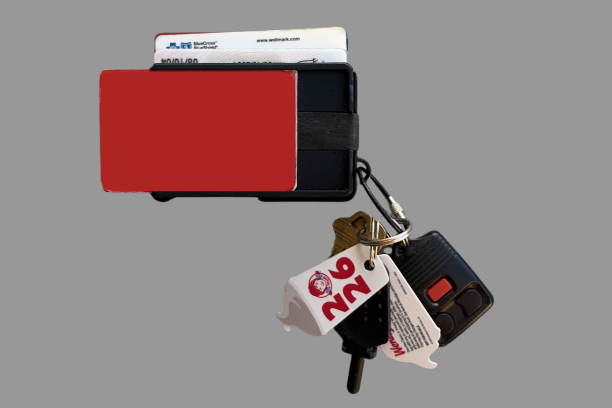 The original plastic Brik wallet (discontinued)