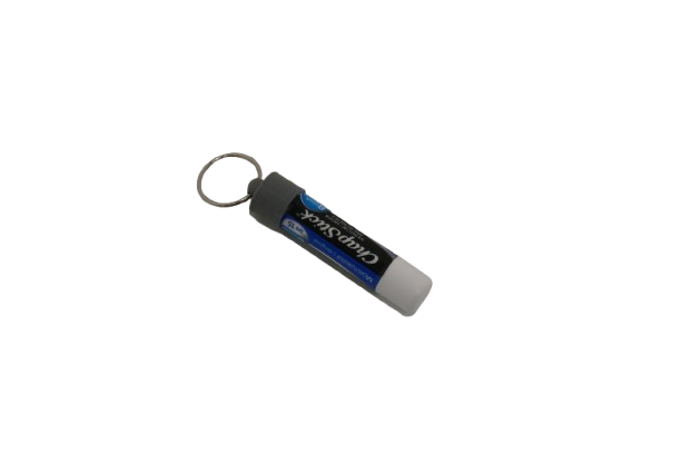 The Brik chapstick keychain holder